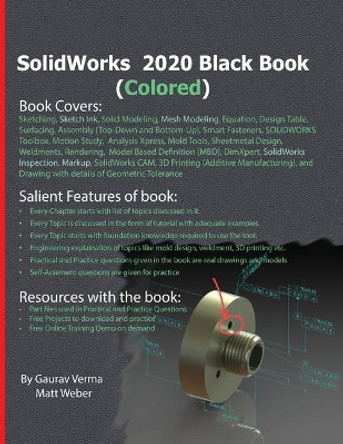 SolidWorks 2020 Black Book (Colored) by Gaurav Verma 9781988722757