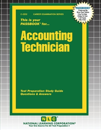 Accounting Technician by Passbooks 9781799322528