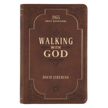 Devotional Luxleather Walking with God by Dr David Jeremiah 9781642721515