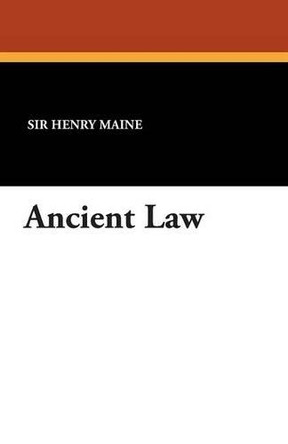 Ancient Law by Henry Maine 9781434433664