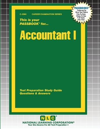 Accountant I by Passbooks 9781799329664