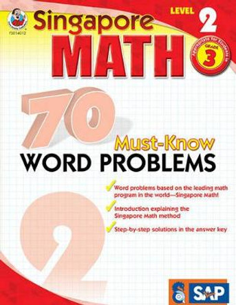 70 Must-Know Word Problems, Grade 3 by Frank Schaffer Publications