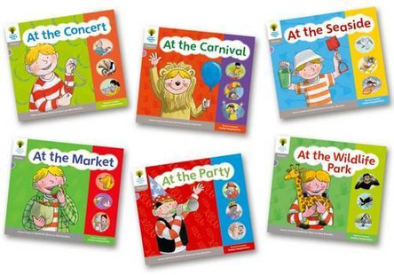 Oxford Reading Tree: Level 1 More A: Floppy's Phonics: Sounds Books: Pack of 6 by Roderick Hunt 9780198488828