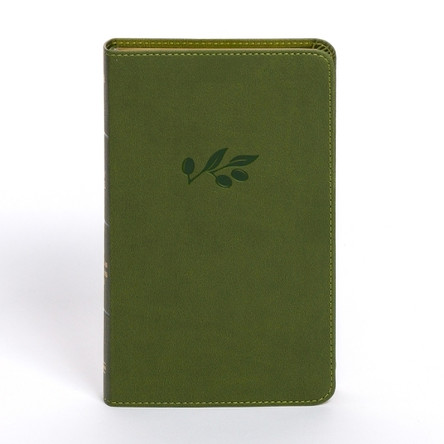 NASB Personal Size Bible, Olive Leathertouch 9781430094814