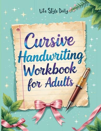 Cursive Handwriting Workbook: Calligraphy Techniques-Learning and Mastering the Art of Writing through Practice and Tracing for Teens and Beginners by Life Daily Style 9788367484855