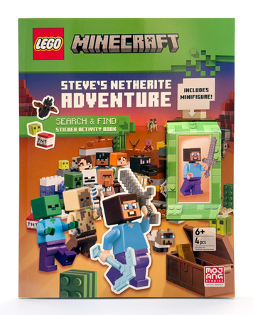 Steve's Netherite Adventure (LEGO Minecraft) by Random House 9798217119172
