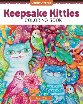 Keepsake Kitties Coloring Book by Oxana Zaika 9781497204591