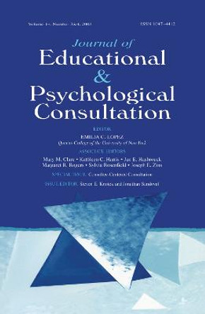 Consultee-centered Consultation: A Special Double Issue of the journal of Educational and Psychological Consultation by Steven E. Knotek