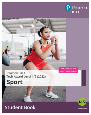 BTEC Tech Award 2022 Sport Student Book by  9781292444581