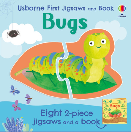 Usborne First Jigsaws And Book: Bugs by Matthew Oldham 9781836052487