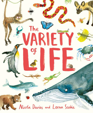The Variety of Life by Nicola Davies 9781444980684
