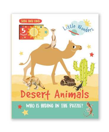Desert Animals: Who is Hiding in the Puzzle? by Isabel Aniel 9781839235436