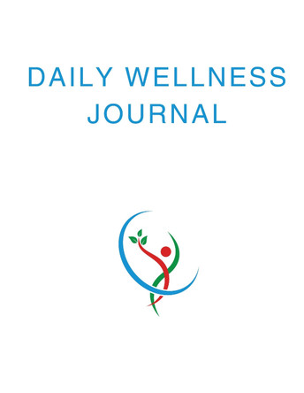 Daily Wellness Journal by Fiona Macintosh 9781836025504