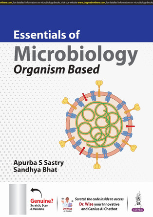 Essentials of Microbiology: Organism Based by Apurba S Sastry 9789356968486