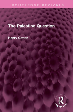 The Palestine Question by  9781032351933