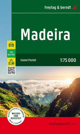 Madeira Island Pocket Map: 1:75,000 scale 9783707922608