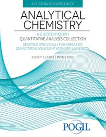 A Customized Version of Analytical Chemistry: A Guided Inquiry by Pam Veltkamp 9798385102730