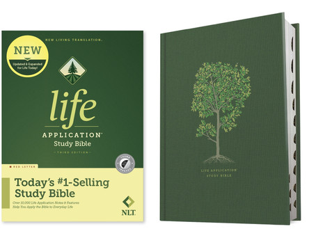 NLT Life Application Study Bible, Third Edition by  9781496442024