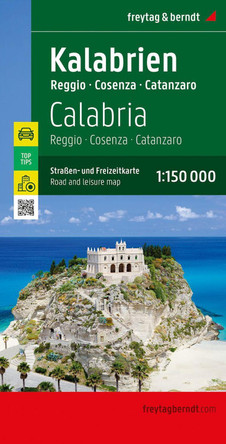 Calabria Road and Leisure Map: Reggio - Cosenza - Catanzaro 9783707921939