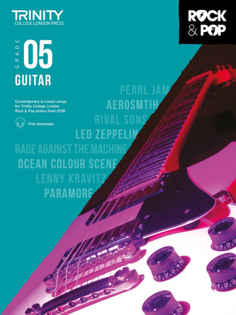 Trinity College London Rock & Pop 2018 Guitar Grade 5 by  9780857366528