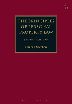 The Principles of Personal Property Law by Duncan Sheehan 9781509932221