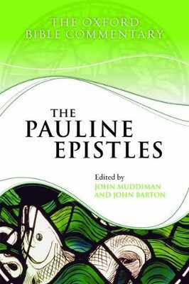 The Pauline Epistles by John Muddiman 9780199580262