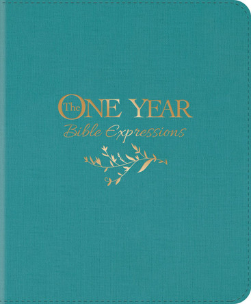 One Year Bible Expressions, Tidewater Teal 9781496477859