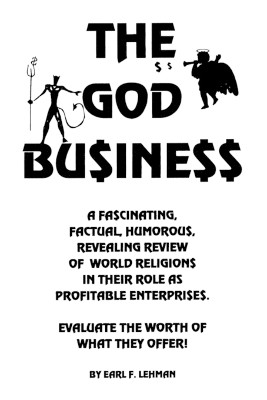 The God Bu$ine$$ by Earl F. Lehman 9781552125335