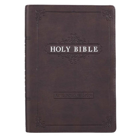 KJV Bible Giant Print Full Size Black by  9781432133108