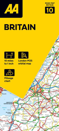 AA Road Map Britain 9780749584153