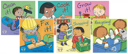 Helping Hands Board book Set of 6 by Jess Stockham 9781786285300