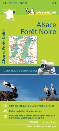 Black Forest, Alsace, Rhine Valley - Zoom Map 131: Map by  9782067209879