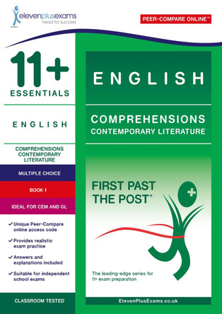 11+ Essentials English Comprehensions: Contemporary Literature Book 1 by  9781912364053