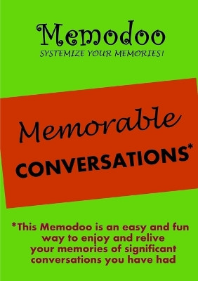 Memodoo Memorable Conversations by Memodoo 9781939235084