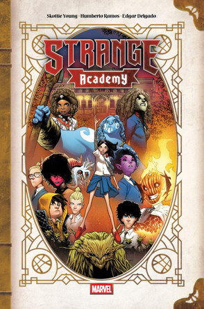 STRANGE ACADEMY OMNIBUS HUMBERTO RAMOS COVER by Skottie Young 9781302961343