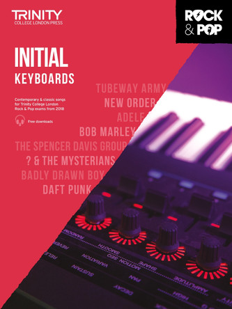 Trinity College London Rock & Pop 2018 Keyboards Initial Grade by  9780857366566