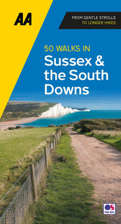 50 Walks in Sussex & South Downs 9780749583293