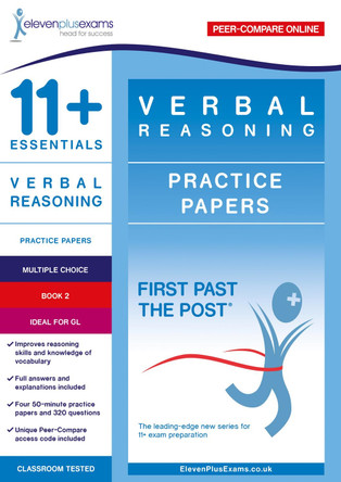 11+ Essentials Verbal Reasoning Practice Papers Book 2 by  9781912364770 11+ Essentials Verbal Reasoning Practice Papers Book 2 by  9781912364770