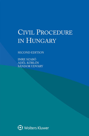 Civil Procedure in Hungary by Imre Szabo 9789041167491