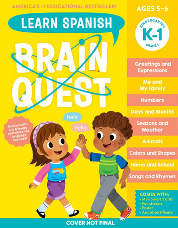 Brain Quest Workbook: Learn Spanish by Workman Publishing 9781523528547