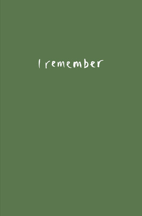 I Remember: Scotland's Covid Memorial by Alec Finlay 9781910416242