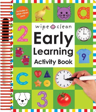 Wipe Clean: Early Learning Activity Book by Roger Priddy