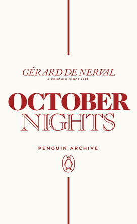 October Nights by Gerard de Nerval 9780241747247