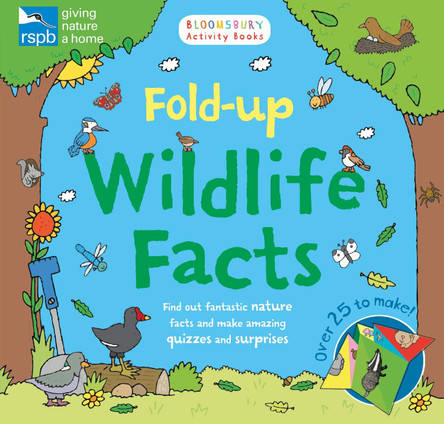 RSPB: Fold-up Wildlife Facts by  9781408888636