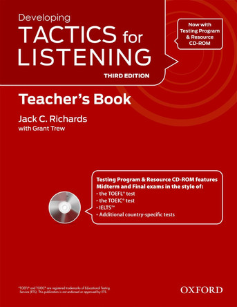 Tactics for Listening: Developing: Teacher's Resource Pack by  9780194013765