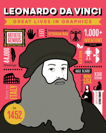 Great Lives in Graphics: Leonardo Da Vinci 9781787081123