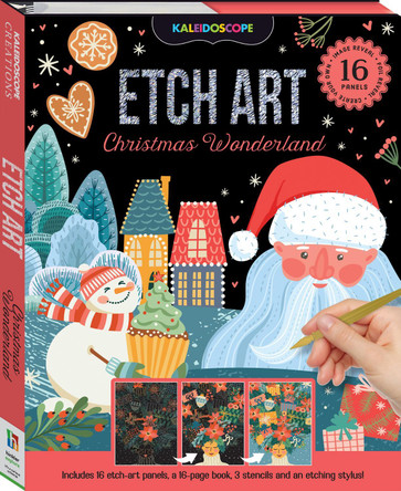 Kaleidoscope Etch Art Creations Christmas Wonderland by Hinkler Pty Ltd 9781488918957