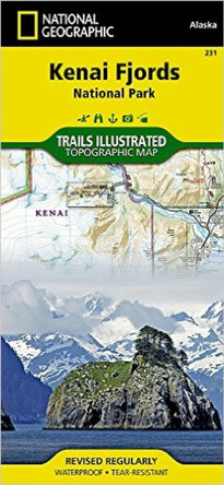 Kenai Fjords National Park: Trails Illustrated National Parks by National Geographic Maps 9781566953856