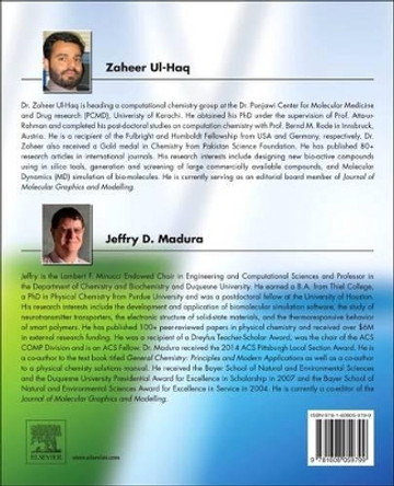 Frontiers in Computational Chemistry: Volume 2: Computer Applications for Drug Design and Biomolecular Systems by Zaheer Ul Haq 9781608059799