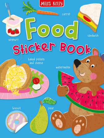 Food Sticker Book by Miles Kelly 9781789897890